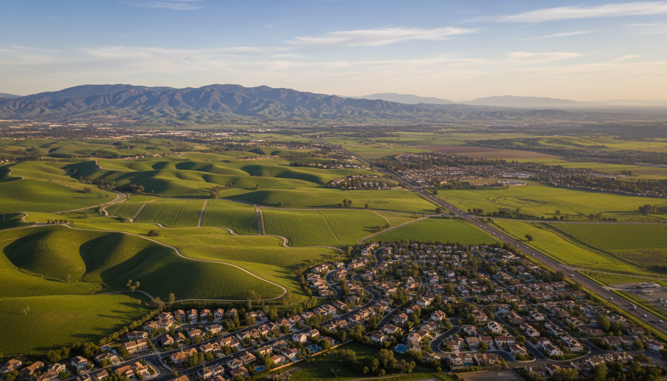 Central Valley map